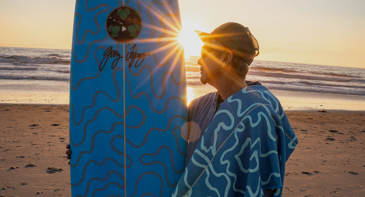 Manduka x Gerry Lopez: Surf and Yoga Inspired Mats and Towels